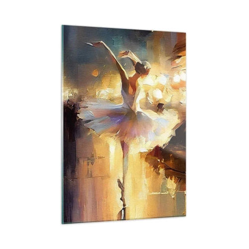 Tablou pe sticlă - Un miracol în stradă - 50x70 cm