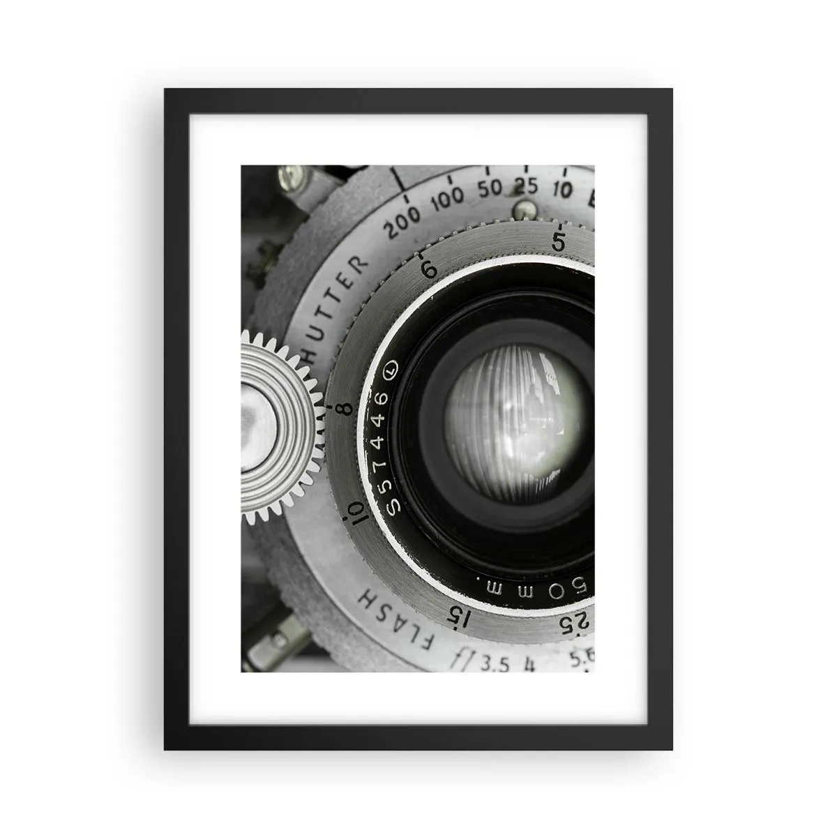 Poster în ramă neagră - Povestea de la Hollywood - 30x40 cm