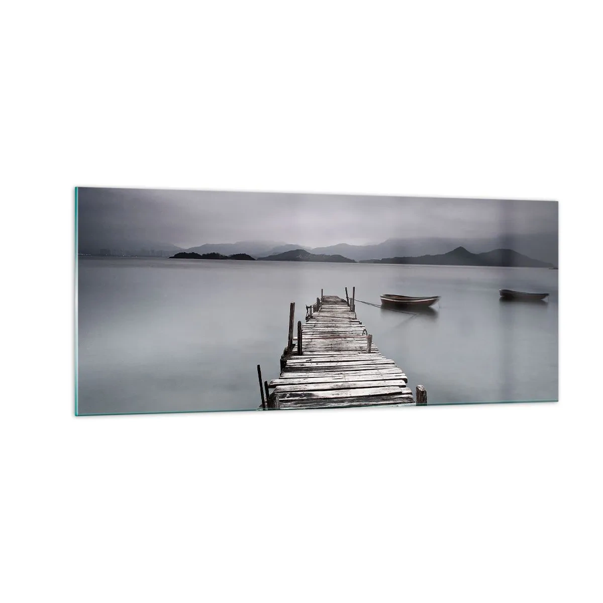 Tablou pe sticlă - Poți pleca mâine - 100x40 cm