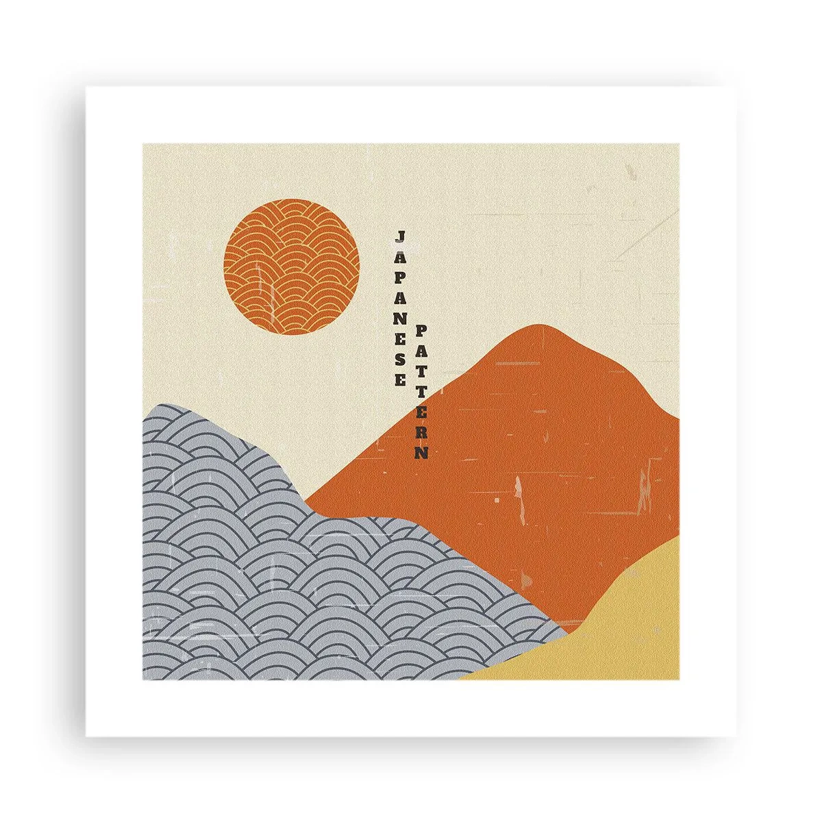 Poster - În stil japonez - 40x40 cm