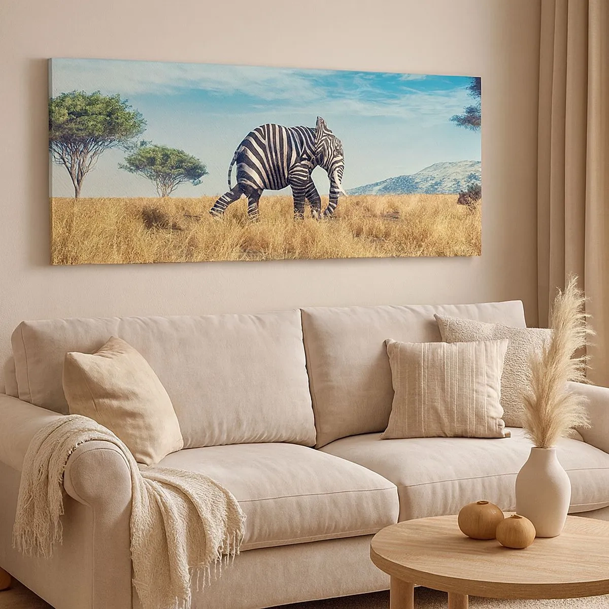 Tablou pe pânză - Griul nu mai este la modă - 100x40 cm