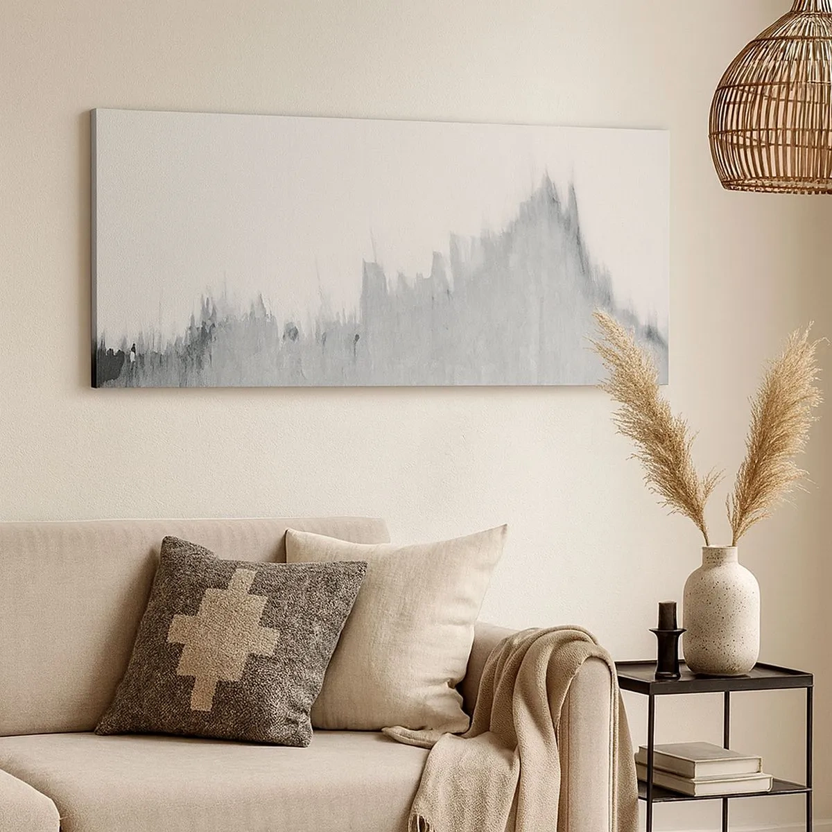 Tablou pe pânză - Înregistrare secretă - 100x40 cm