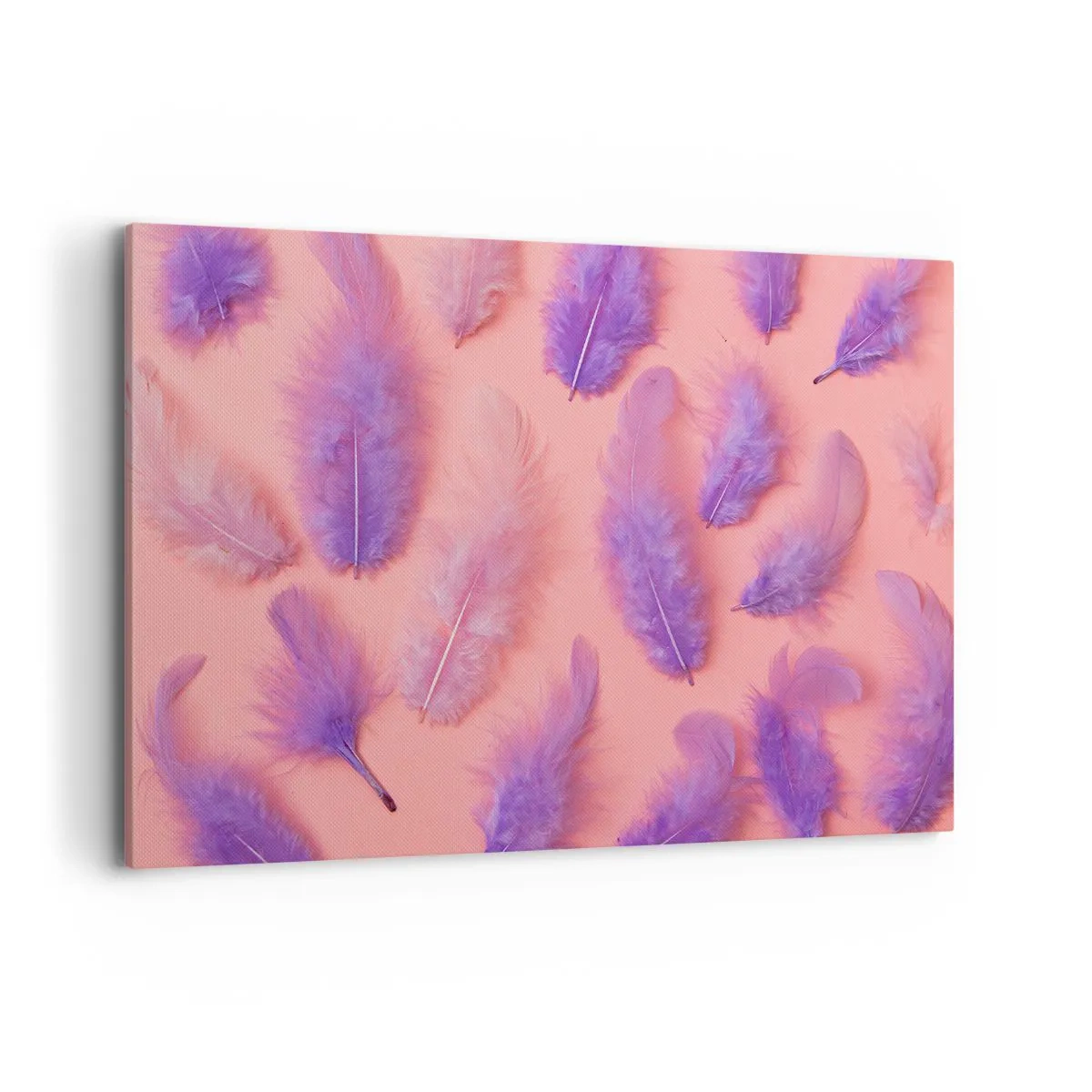 Tablou pe pânză - Pasăre liliac de dorință - 120x80 cm