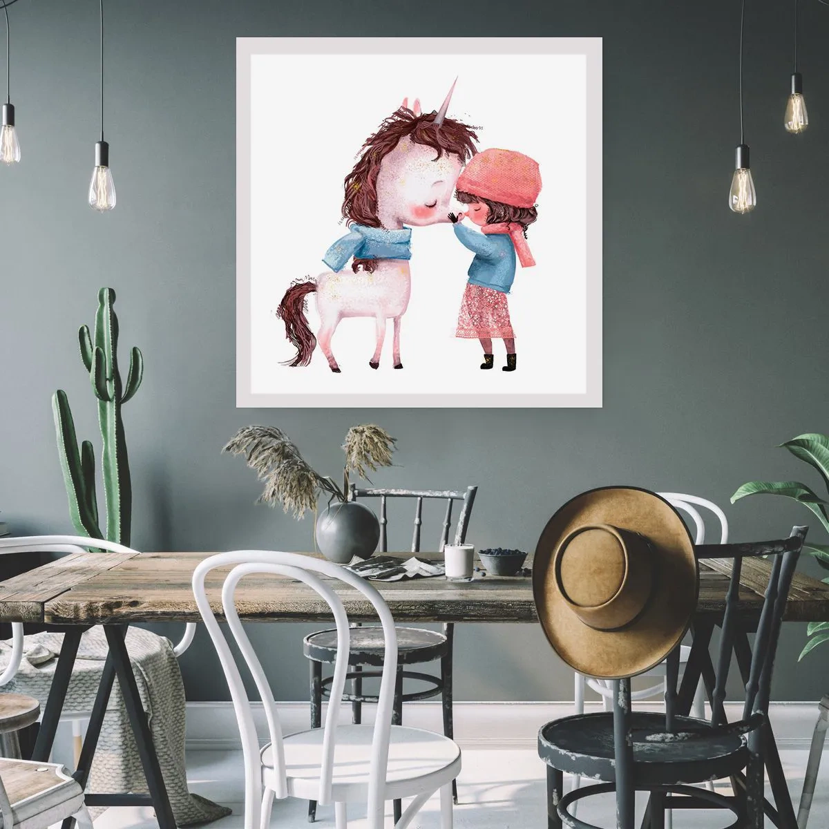 Poster - O poveste de iarnă - 50x50 cm