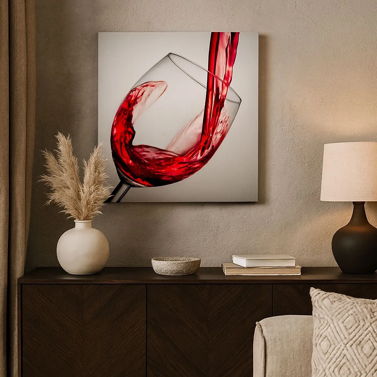 Tablou pe pânză - Culoare - mișcare - sunet - 30x30 cm