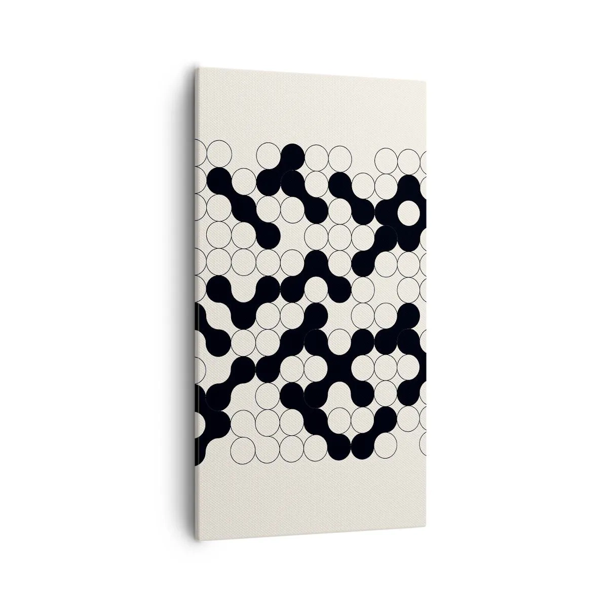 Tablou pe pânză - Joc chinezesc - o variație - 55x100 cm