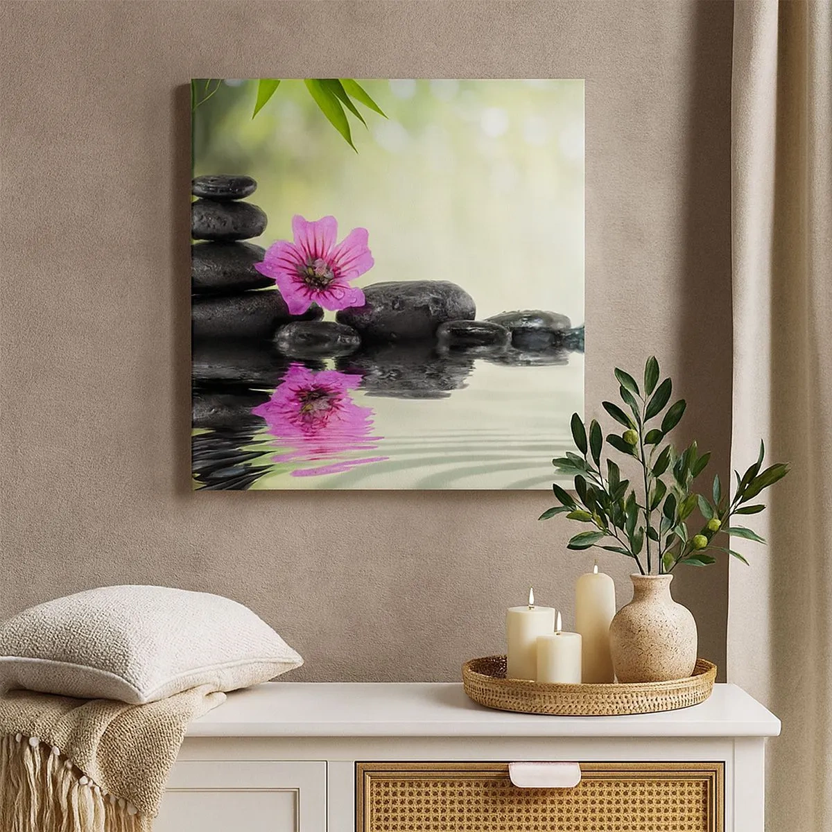 Tablou pe pânză - Timp pentru suflet - 30x30 cm