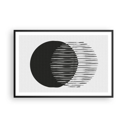 Poster în ramă neagră - Alter ego-ul său - 91x61 cm