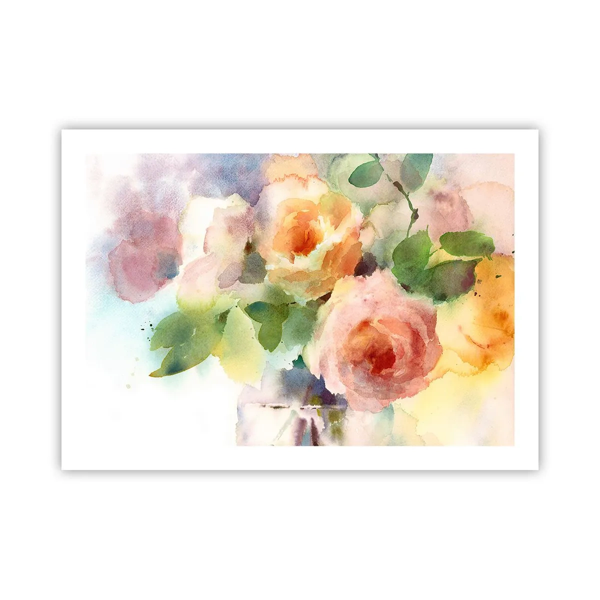 Poster - Delicat ca o acuarelă - 70x50 cm