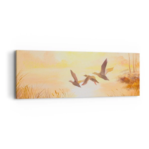 Tablou pe pânză - Începutul unei lungi călătorii - 90x30 cm