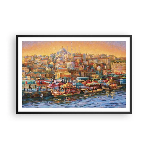 Poster în ramă neagră - O poveste din Istanbul - 91x61 cm