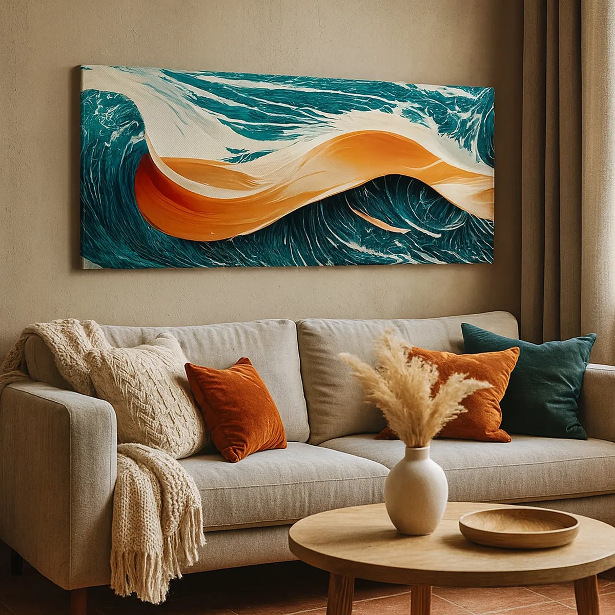 Tablou pe pânză - Visul unui surfer - 30x30 cm