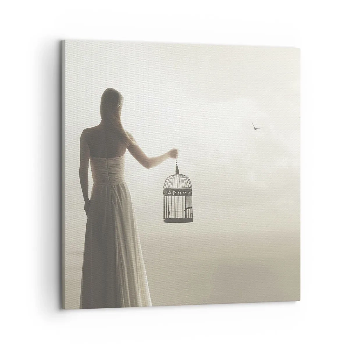 Tablou pe pânză - Fii liberă - 50x50 cm