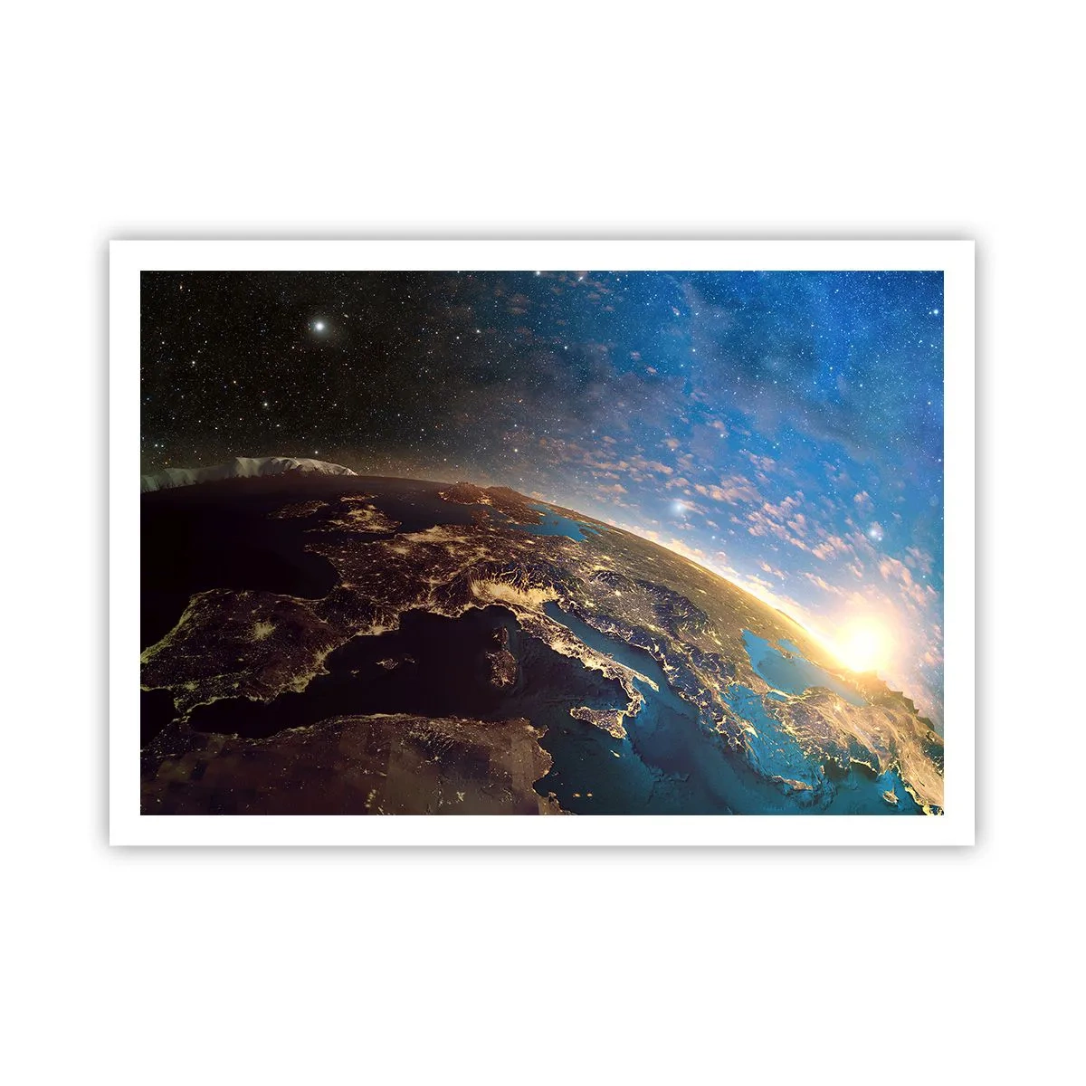 Poster - Să ne privim de la distanță - 100x70 cm