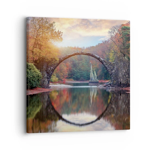 Tablou pe pânză - De cealaltă parte a oglinzii - 30x30 cm