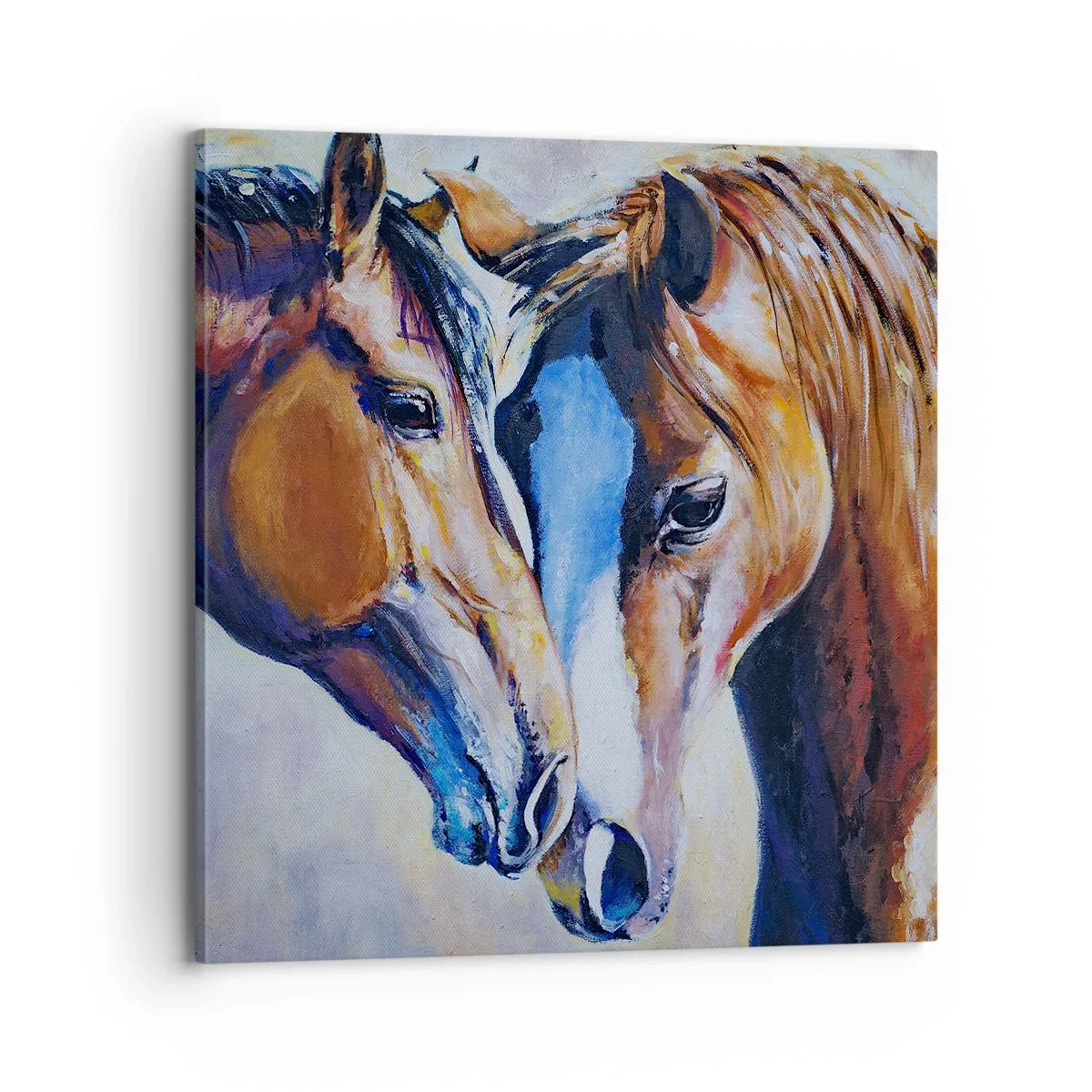 Tablou pe pânză - Două suflete apropiate - 70x70 cm