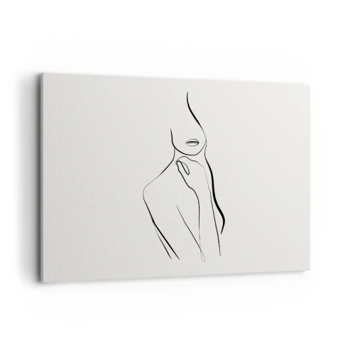 Tablou pe pânză - Val de melancolie - 120x80 cm