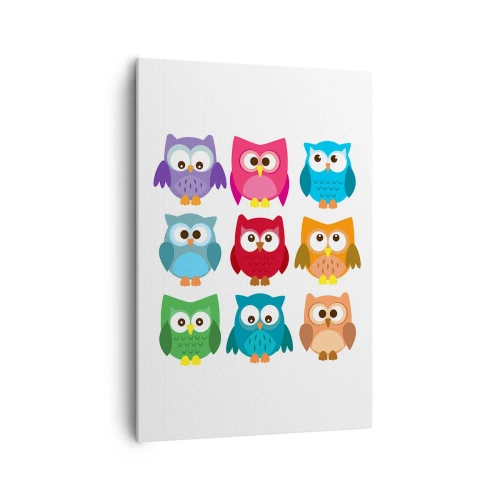 Tablou pe pânză - Diferențele pot fi amuzante - 70x100 cm