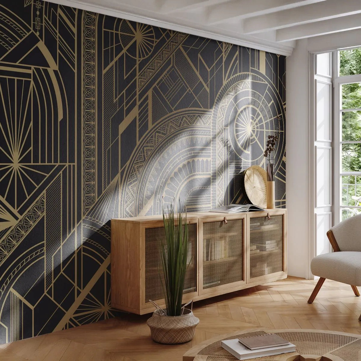 Tapet Premium Sand - Concepte, idei, planuri - Abstracția, Bucată, Ornament - 500x350 cm