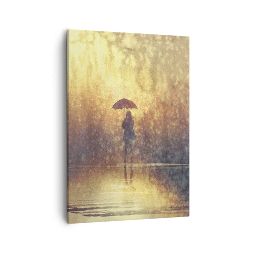 Tablou pe pânză - Simt că cineva se uită la mine - 50x70 cm