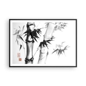 Poster în ramă neagră - Primul-plan al Orientului - 100x70 cm