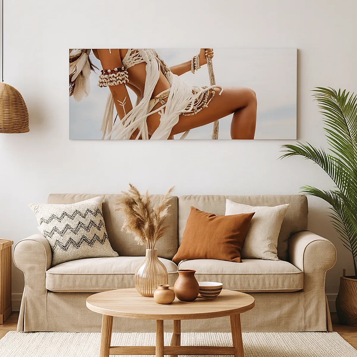 Tablou pe pânză - Preoteasa Soarelui - 30x30 cm