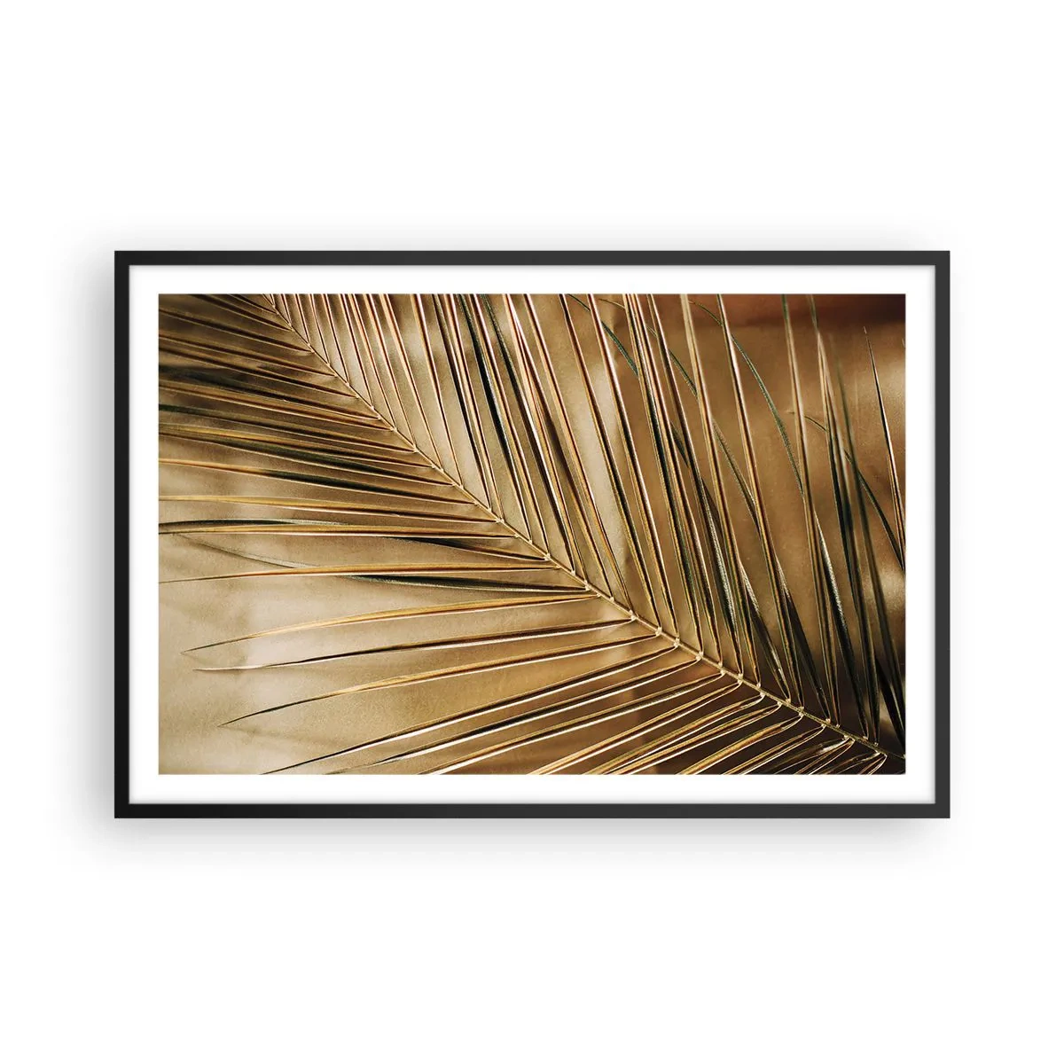 Poster în ramă neagră - Colonadă naturală - 91x61 cm