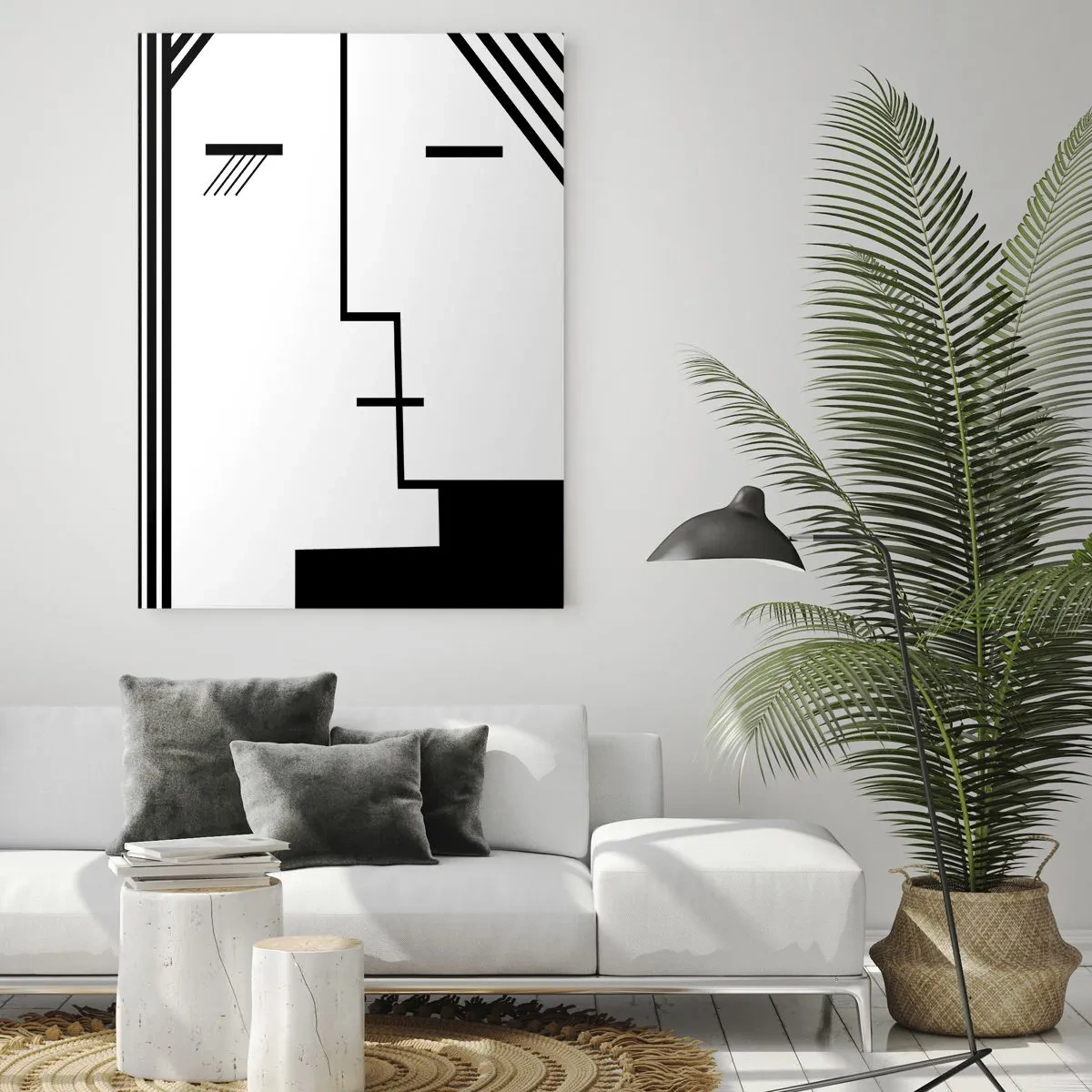 Tablou pe sticlă - Doar un sărut - 50x70 cm