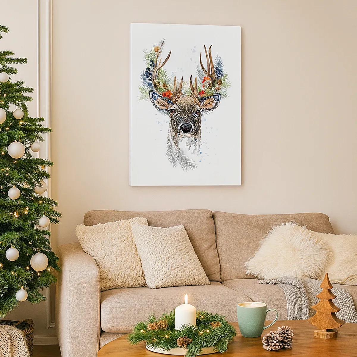 Tablou pe pânză - În ținută festivă - 50x70 cm