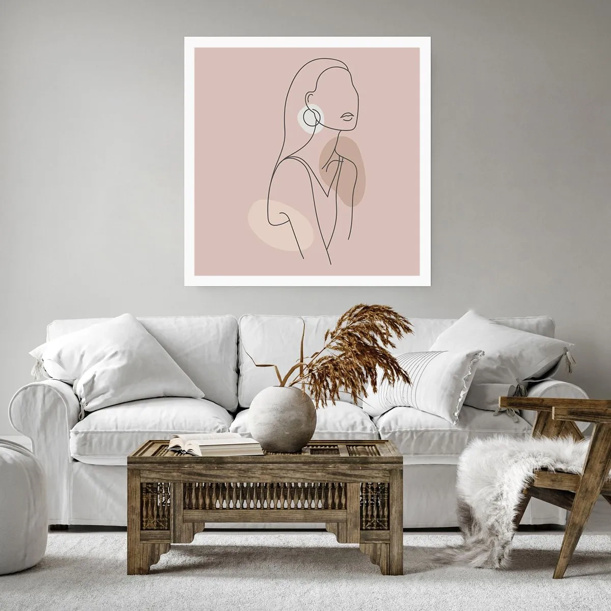 Poster - Icoana fecioarei - 30x30 cm