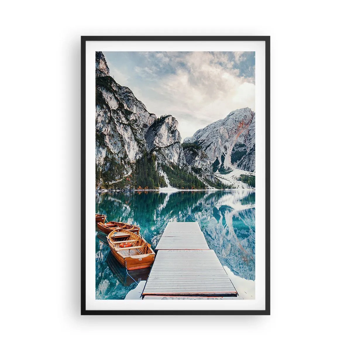 Poster în ramă neagră - Îți vom arăta frumusețea - 61x91 cm