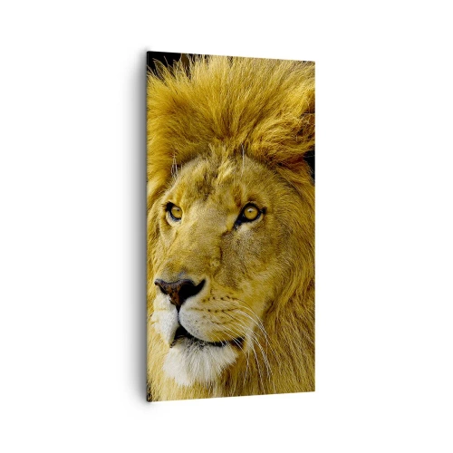 Tablou pe pânză - Portretul unui rege - 65x120 cm