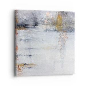 Tablou pe pânză - În spatele cortinei de aer - 40x40 cm