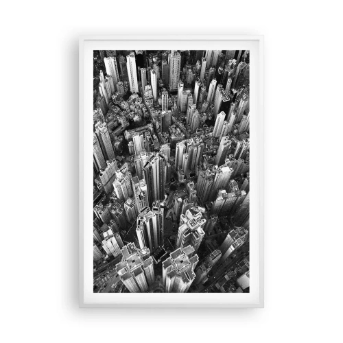 Poster în ramă albă - Din ce în ce mai sus - 61x91 cm