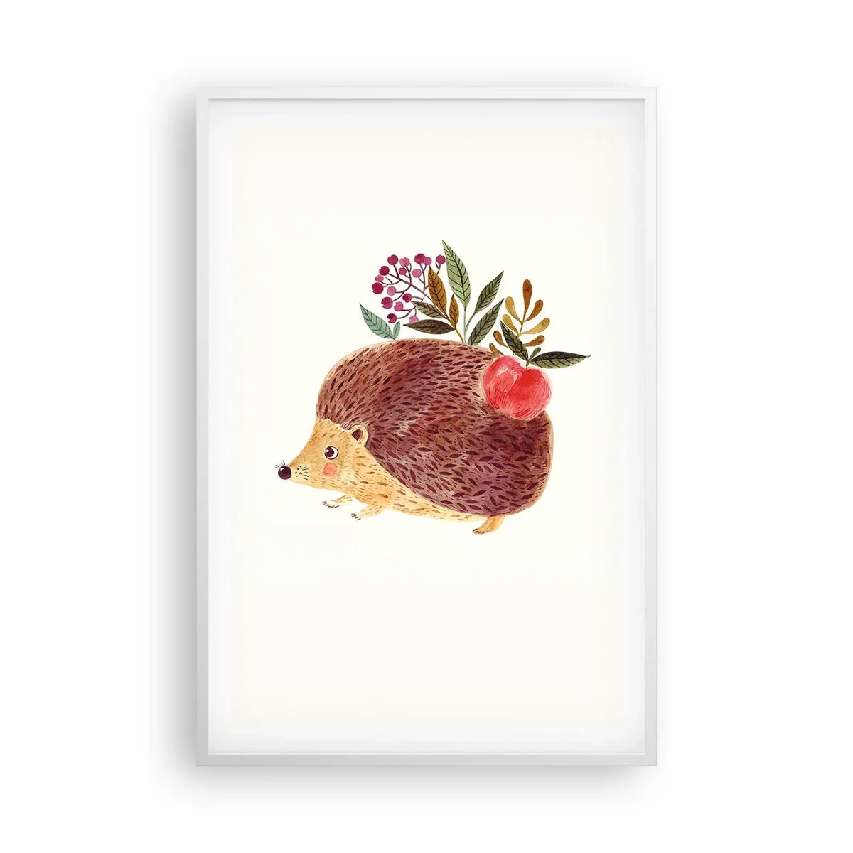 Poster în ramă albă - Și tu deja mă placi - 61x91 cm