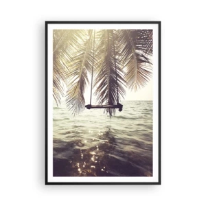 Poster în ramă neagră - Poți să te dai în vânt după pofta inimii tale - 70x100 cm