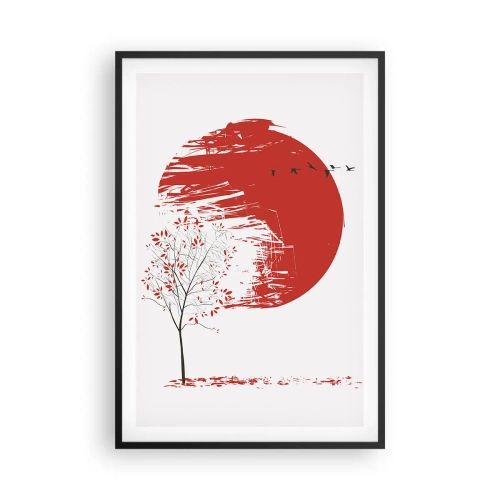 Poster în ramă neagră - Cunoști această țară? - 61x91 cm