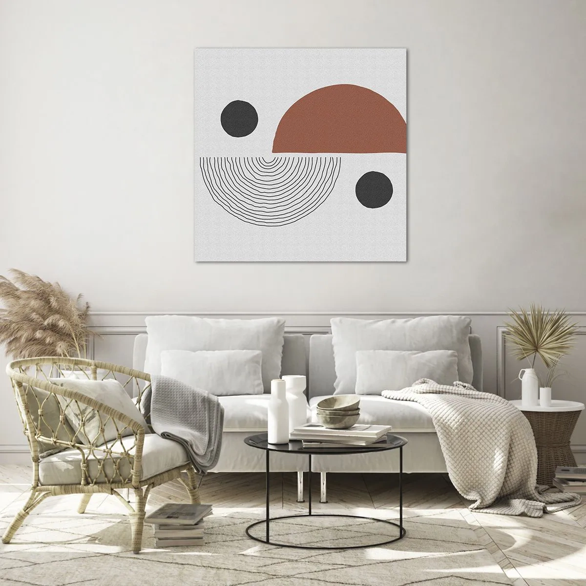 Tablou pe sticlă - Excelența roții - 40x40 cm