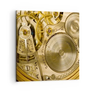 Tablou pe pânză - Fii în pas cu vremurile - 50x50 cm