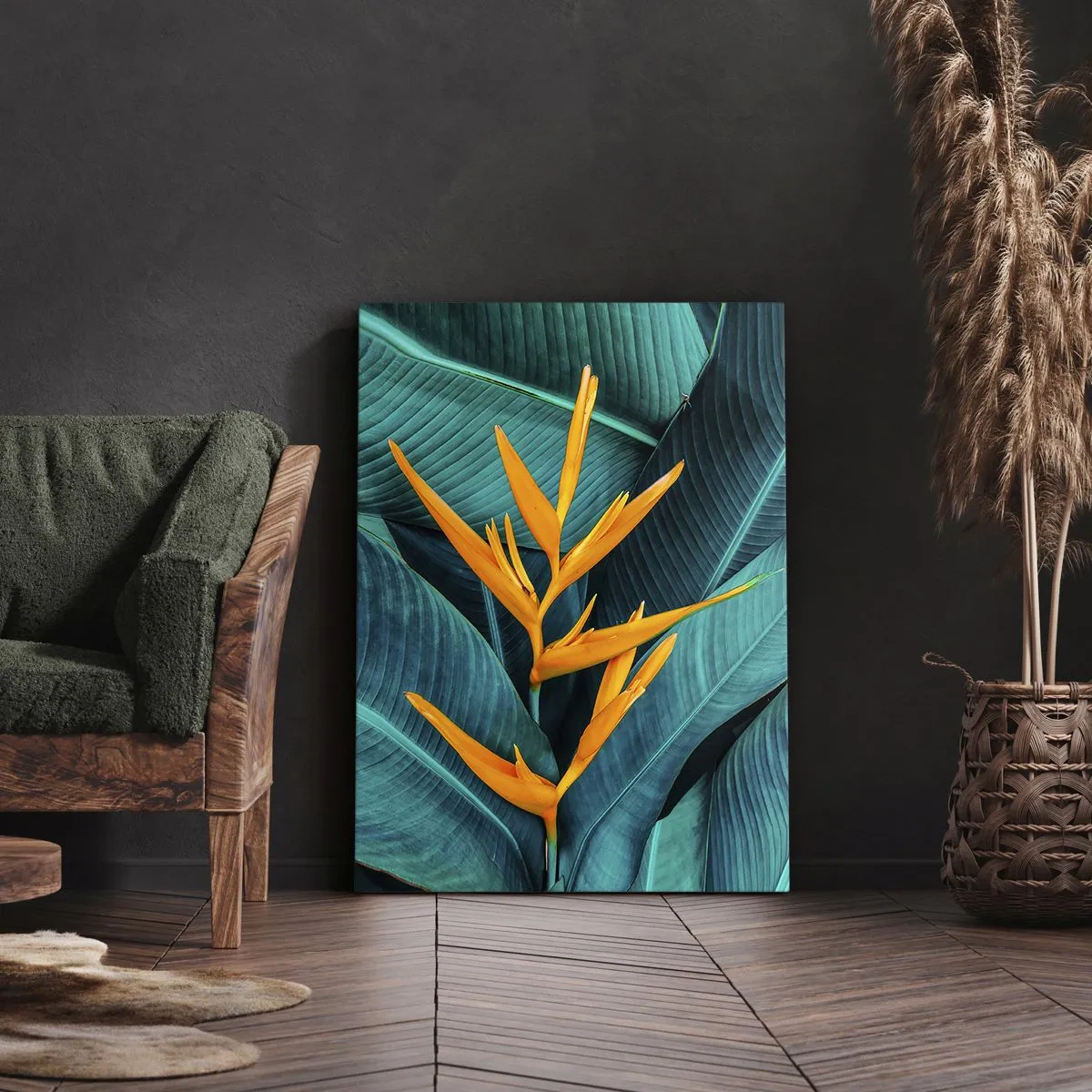Tablou pe pânză - Floarea Edenului - 45x80 cm