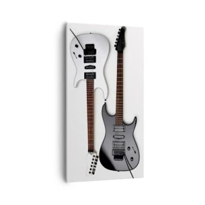 Tablou pe pânză - Armonie de forme - 55x100 cm