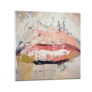 Tablou pe sticlă - Trezește simțurile - 40x40 cm