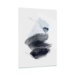 Tablou pe sticlă - Intensitate și mișcare - 50x70 cm