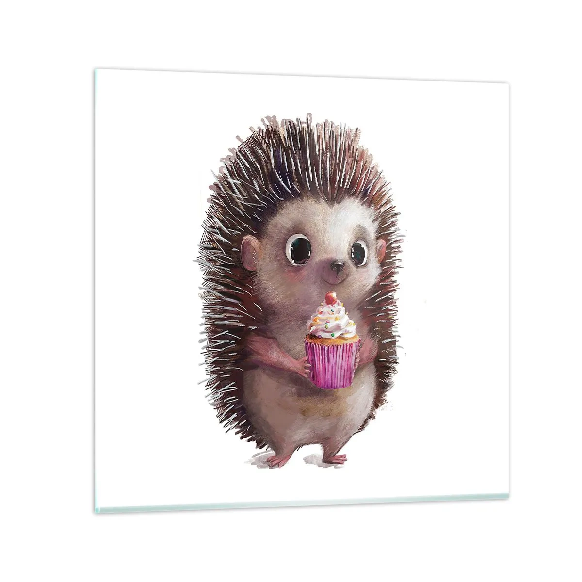 Tablou pe sticlă - Fiecare zi este o sărbătoare - 60x60 cm