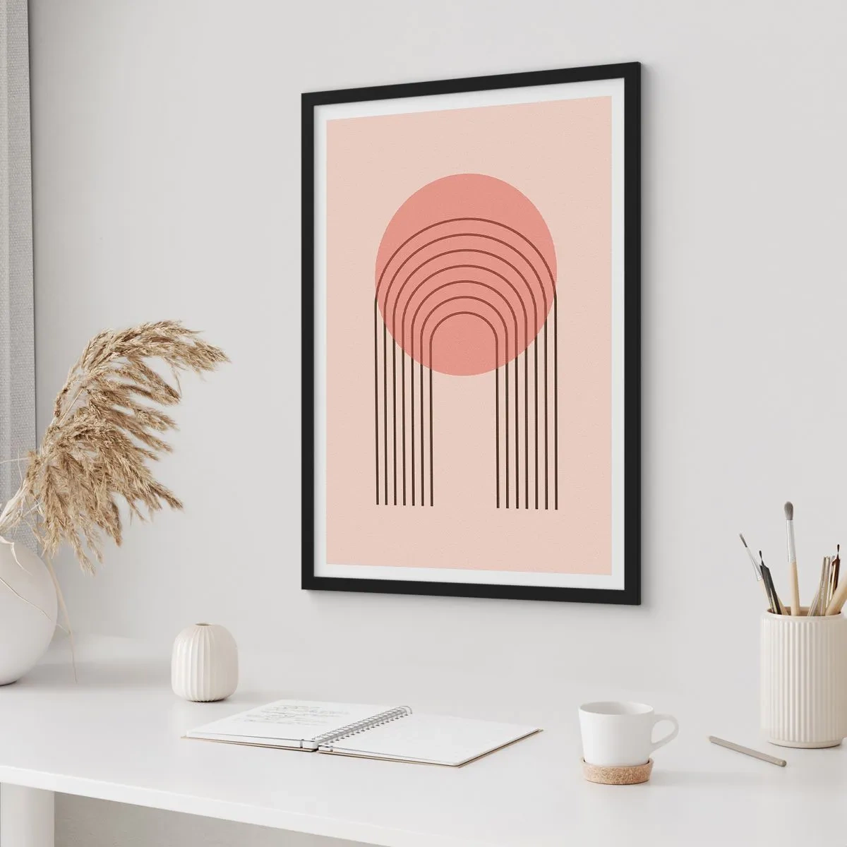 Poster în ramă neagră - Atracție irezistibilă - 61x91 cm