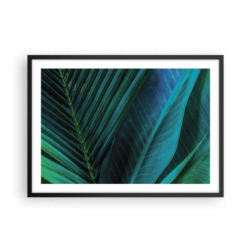 Poster în ramă neagră - Anatomia verdelui - 70x50 cm