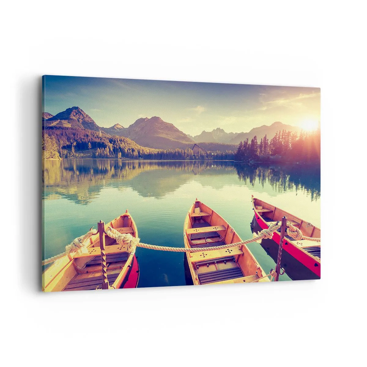 Tablou pe pânză - Pentru a trăi după legile sale - 120x80 cm