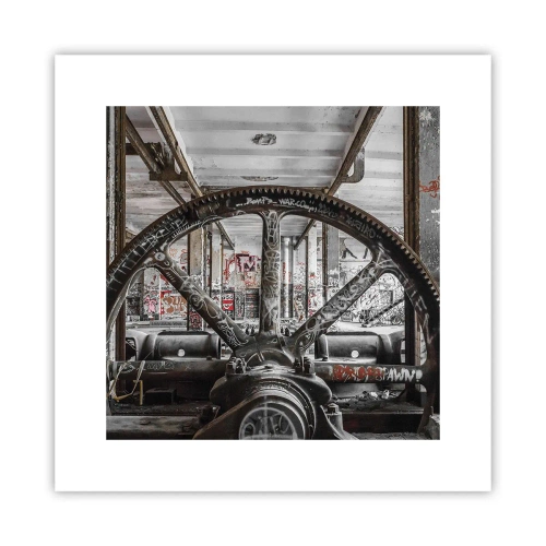 Poster - Viața secretă a unei fabrici - 30x30 cm