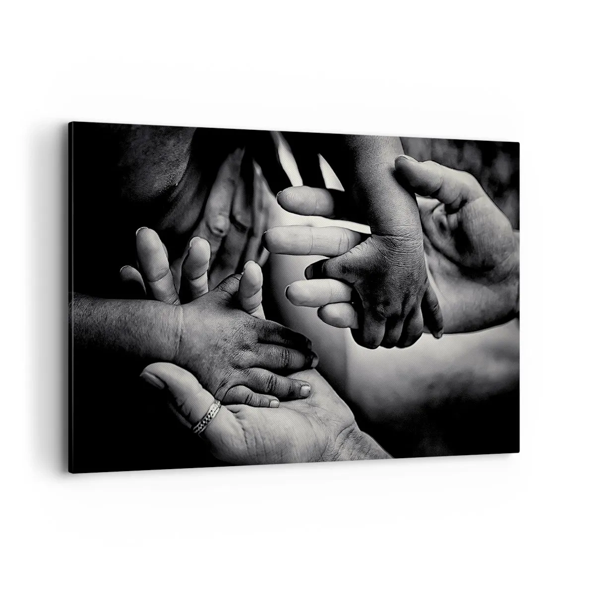 Tablou pe pânză - A fi om - 100x70 cm