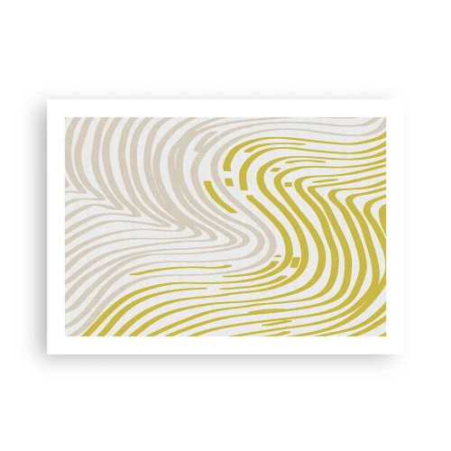 Poster - Compoziție cu cambrare ușoară - 70x50 cm